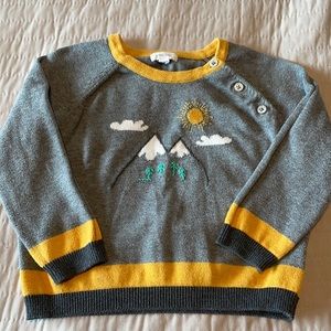 Angel Dear Mountain Sweater. Size 18-24m